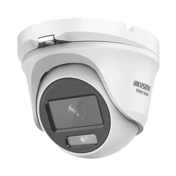 Hikvision Telecamera HWT-t129-m DOME    elecamera Hikvision 1080p 4 in 1 (HDTVI / HDCVI / AHD / CVBS) High Performance CMOS Lente fissa 2.8 mm LED bianco 20 m 3D DNR | IP66
