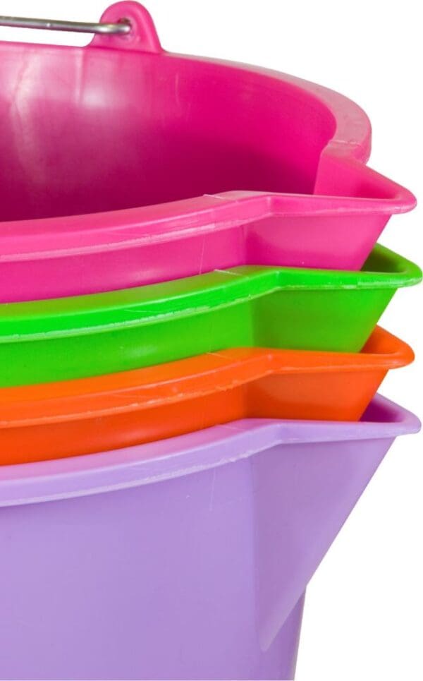 SECCHIO PLASTICA 8 LT COLORATO