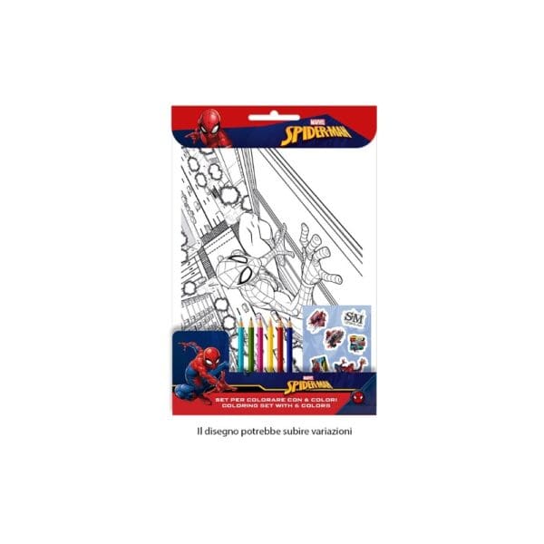 Spiderman  Set da colorare
