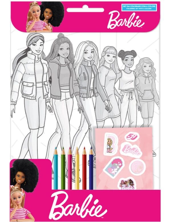Barbie - Set da colorare