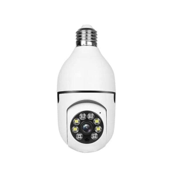 Telecamera  di Sorveglianza con Lampadina 4K HD LED a infrarossi WI-Fi Compatibile con portalampada E27