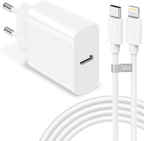 CARICABATTERIE PER TELEFONI Q-CD661 Ricarica rapida 3.0 attacco IPhone