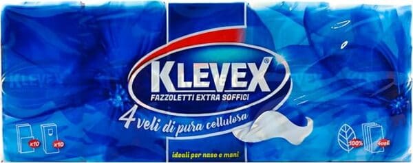 Fazzoletti di Carta, 4 Veli 10 pacchetti