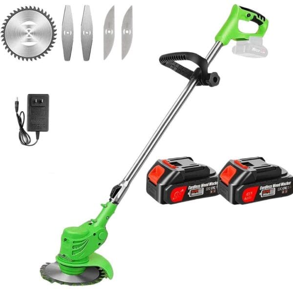 Decespugliatore a doppia batteria 48w con accessori