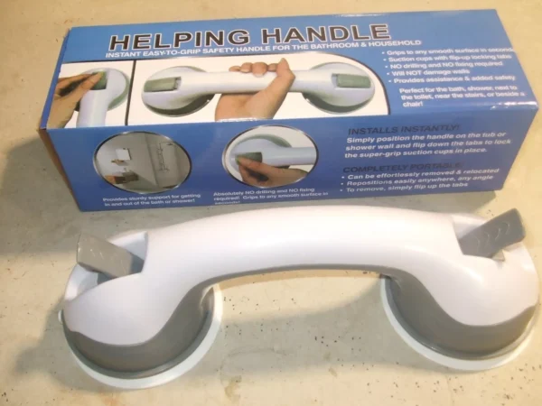 maniglia con ventosa per doccia  e vasca