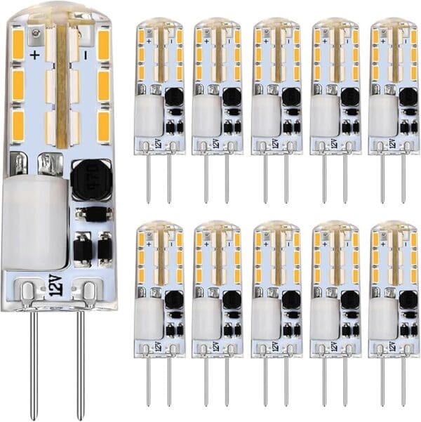 Lampadina a LED G4 lampadine 3014SMD super luminose da 1,5 W luce bianca calda da 3000 K