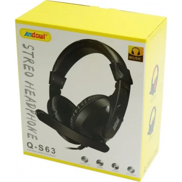 cuffie da gaming con microfono  Andowl Q-S63