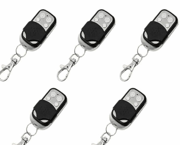 5 TELECOMANDI PER CANCELLO UNIVERSALE A 433,92 MHZ UNIVERSALE AUTOMATICO FISSO
