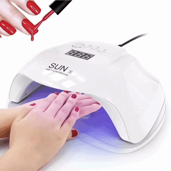 Lampada Unghie UV LED da 54W per Gel UV Lampada Unghie Professionale sun x