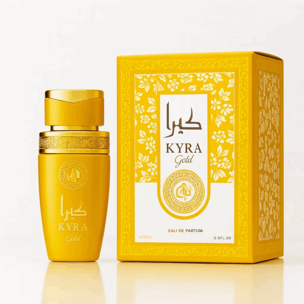 KYRA Gold Eau De Parfum 100ml Spray Originale Donna Uomo Unisex - Profumo Arabo