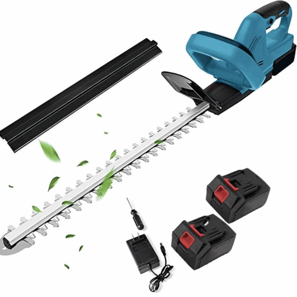 TAGLIASIEPI A BATTERIA PROFESSIONALE LAMA 22" 51CM Con 2 BATTERIE ITALIANA