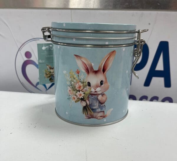 LAVETTE BARATTOLO A TEMA PASQUA AZZURRO 30X30 6 PEZZI