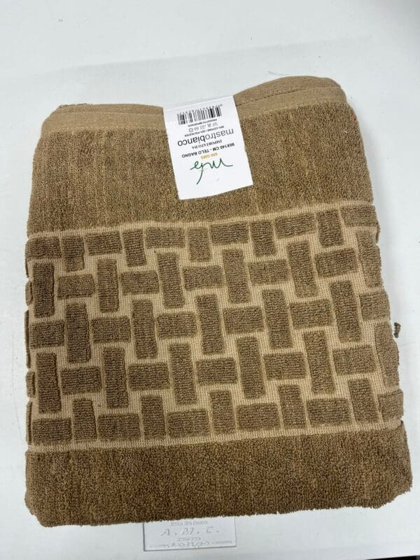 asciugamano 90x140 marroncino