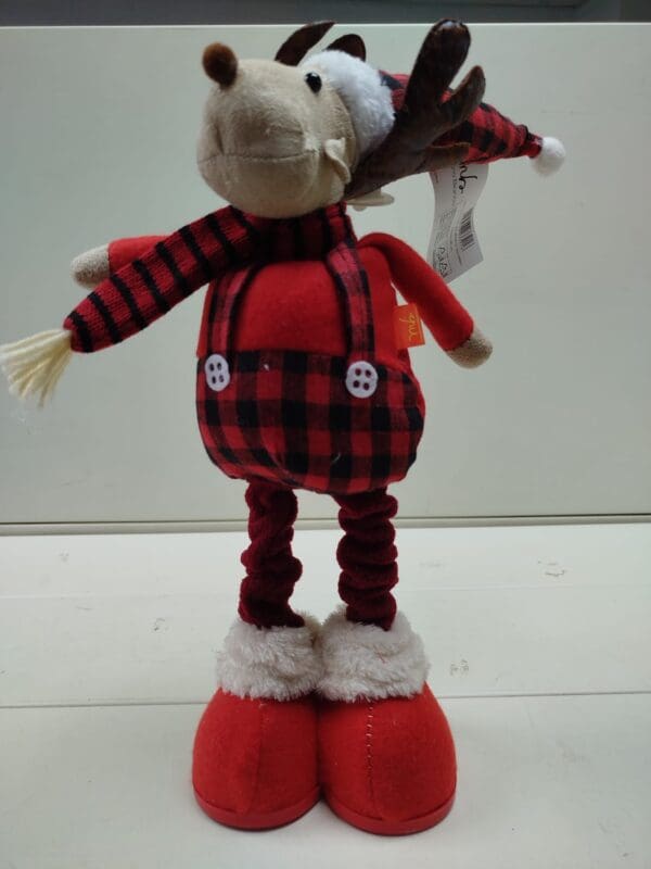 Pupazzo Ferma Porta renna natale – 60cm