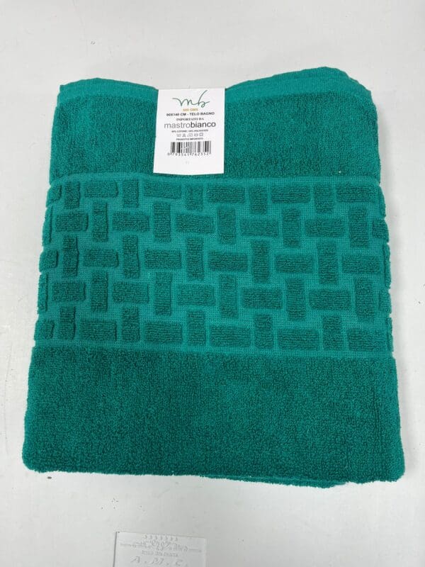 asciugamano 90x140 verde