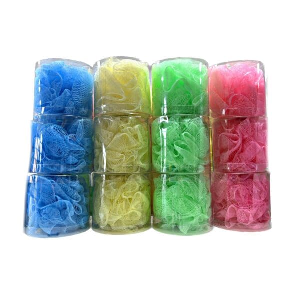 FATIGATI SPUGNA MASSAGGIO IN PVC COLORATA DOCCIA E BAGNO