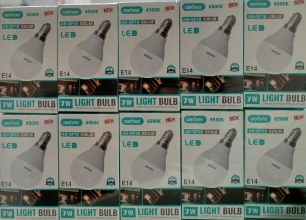 AERBES LED – Lampadina E14 7W  630lm 