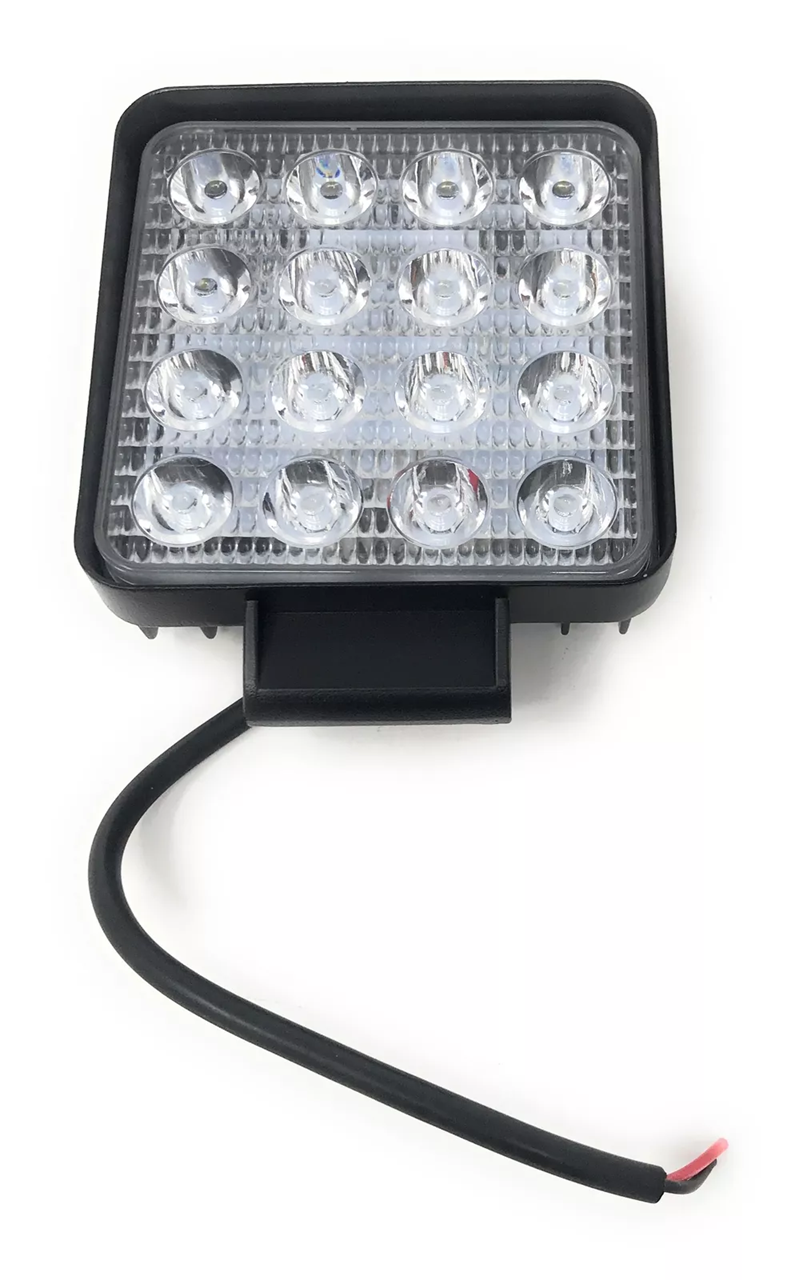 Faro 48W Faretto Led X Lavoro Camper Auto Barca 12v-24v 5760lumen