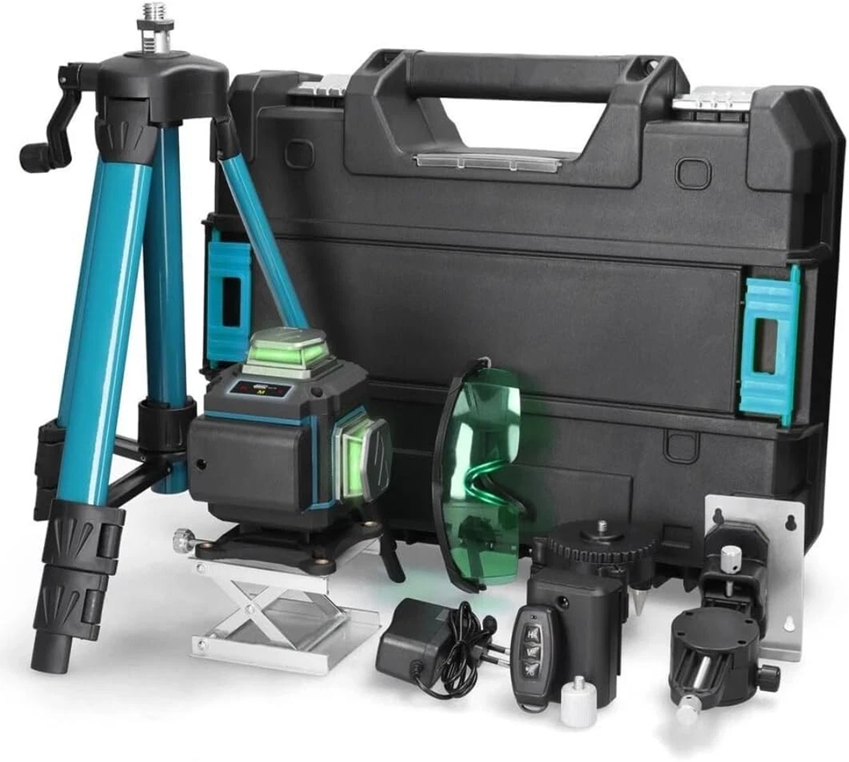 Livella Laser 4D 16 Linee 360° – Laser Verde Alta Precisione