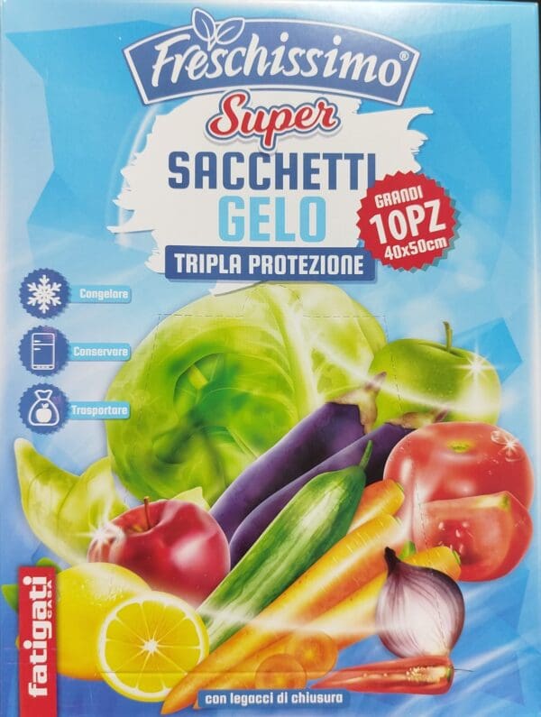 FATIGATI SACCHETTI FREEZER 40x50 CM 10 PZ