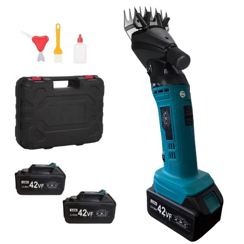 Tosatrice Professionale per Pecore a Batteria 6 Velocita'