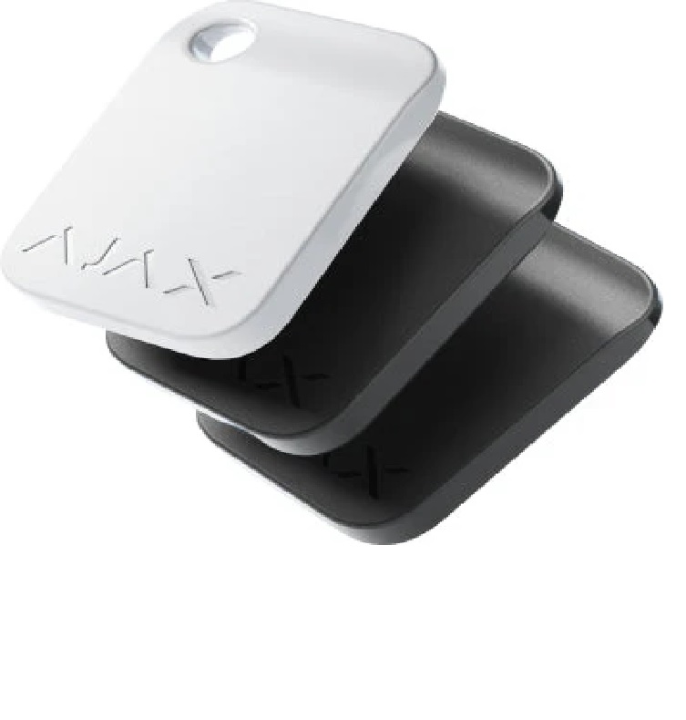 Ajax TAG – Portachiavi Crittografato Contactless per KeyPad (3PZ)
