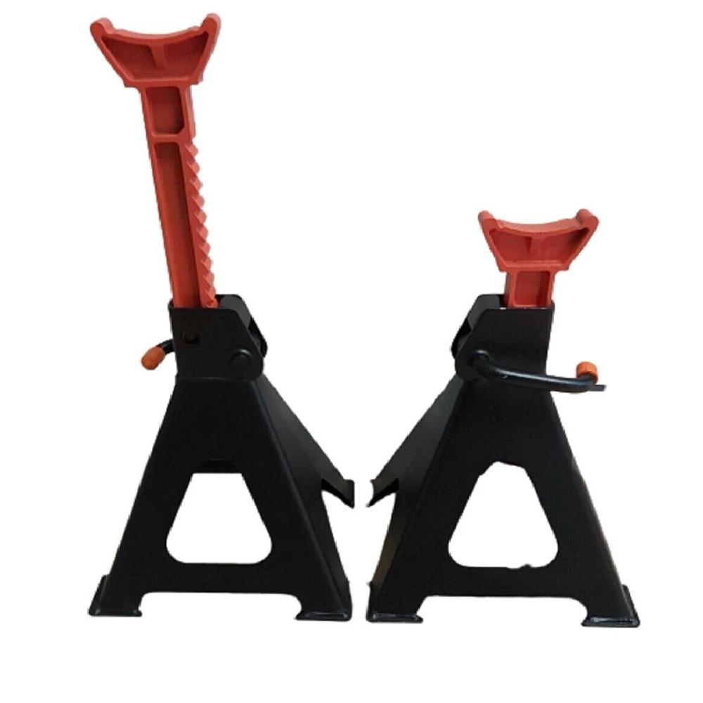 COPPIA CAVALLETTI 3 TONNELLATE FUORISTRADA AUTO ROULOTTE CAMION A CRICCHETTO