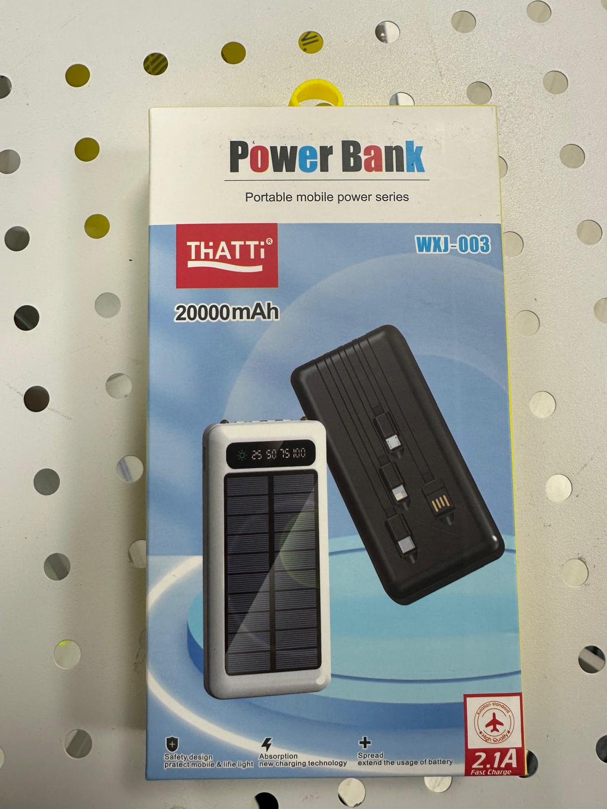 Batteria esterna, 22,5 W 20000 mAh, ricarica rapida, batteria portatile 4 porte, USB C, con 4 cavi compatibile con iPhone Pro Max Mini Plus Samsung iPad